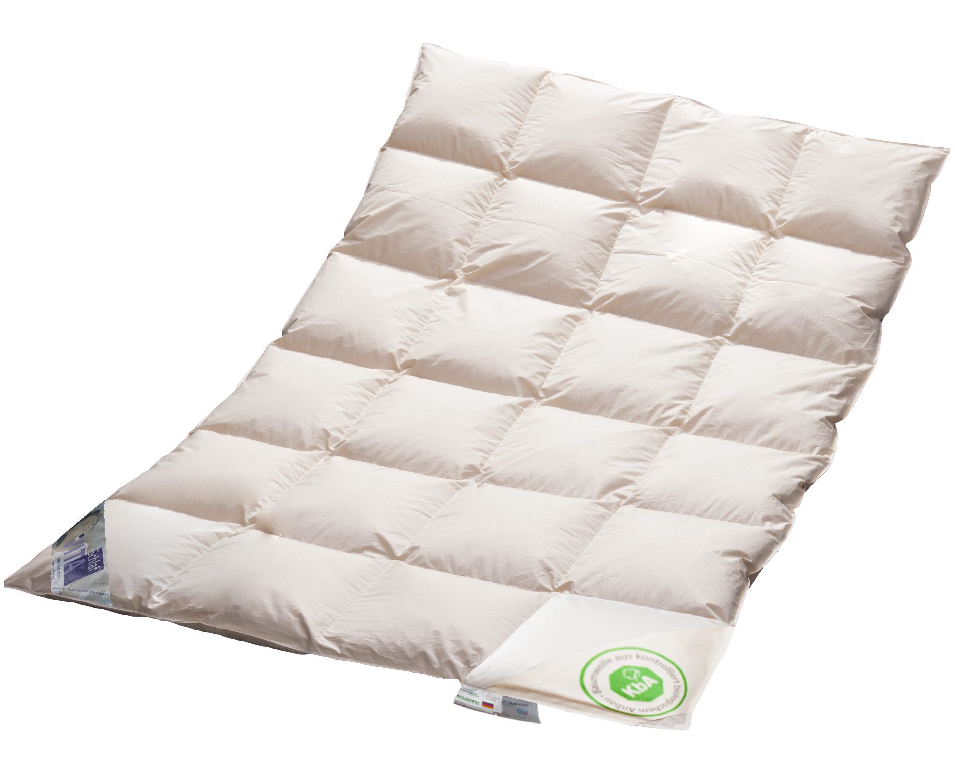 Vitaschlaf Gänsedaunenbettdecke Vitaschlaf® BIO-LUXE-KBA Bettdecken für Som günstig online kaufen