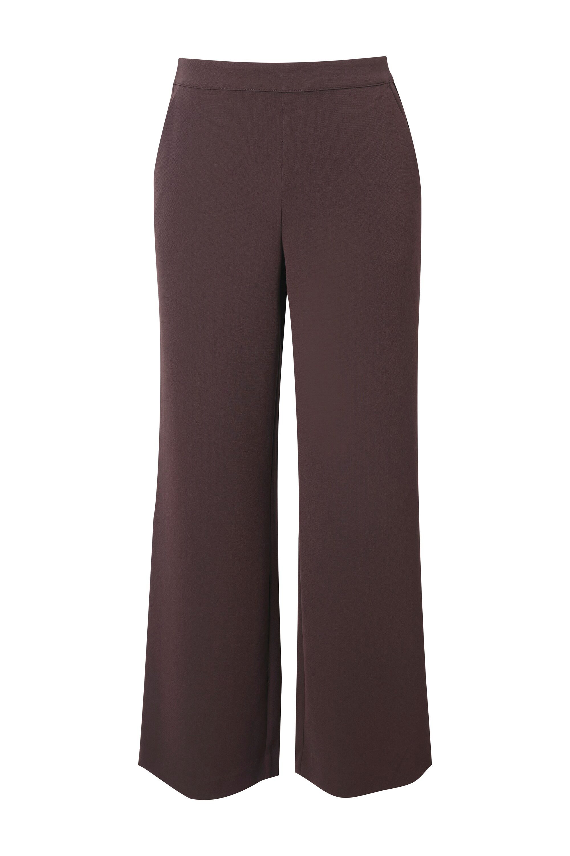 Ulla Popken Funktionshose Anzughose weites gerades günstig online kaufen