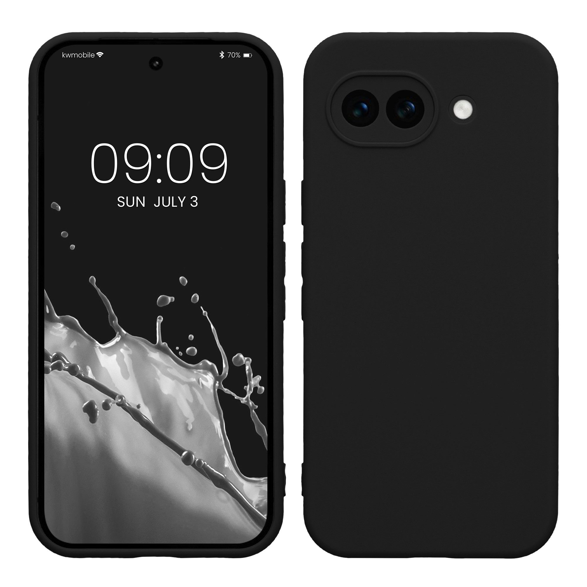 kwmobile Smartphone-Hülle Handyhülle für Google Pixel 10a Hülle, Weiches Handy Silikon Case - Schutzhülle Cover
