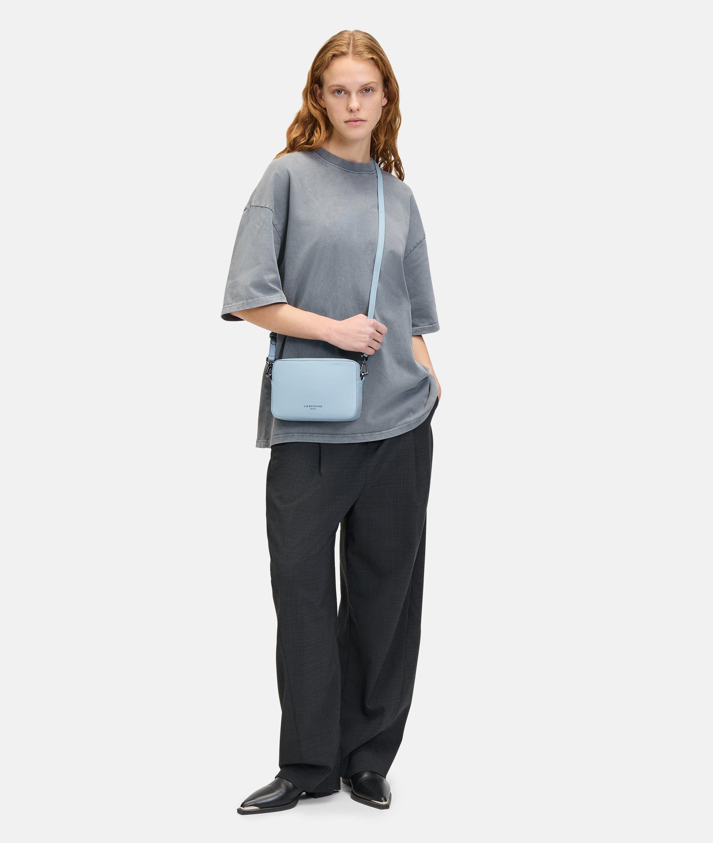 Liebeskind Berlin Umhängetasche Hilla Camera Bag S, Kleine Umhängetasche aus Schafsleder