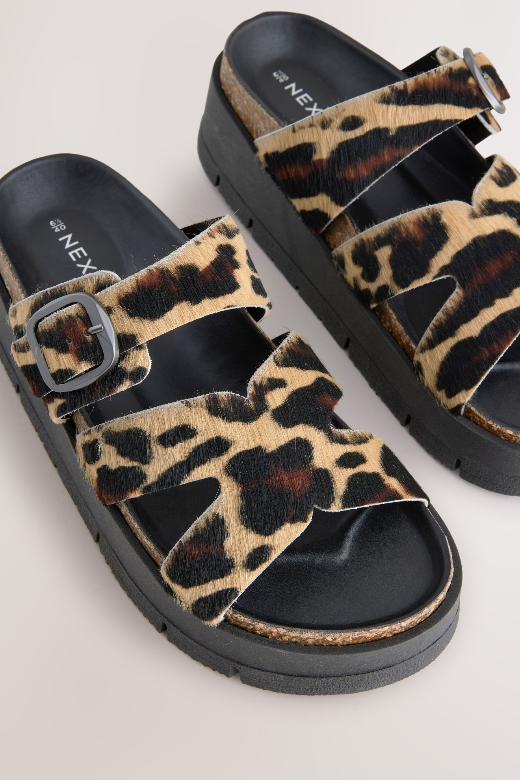 Next Forever Comfort® Keilabsatzschuh mit Riemen Pantolette (1-tlg)