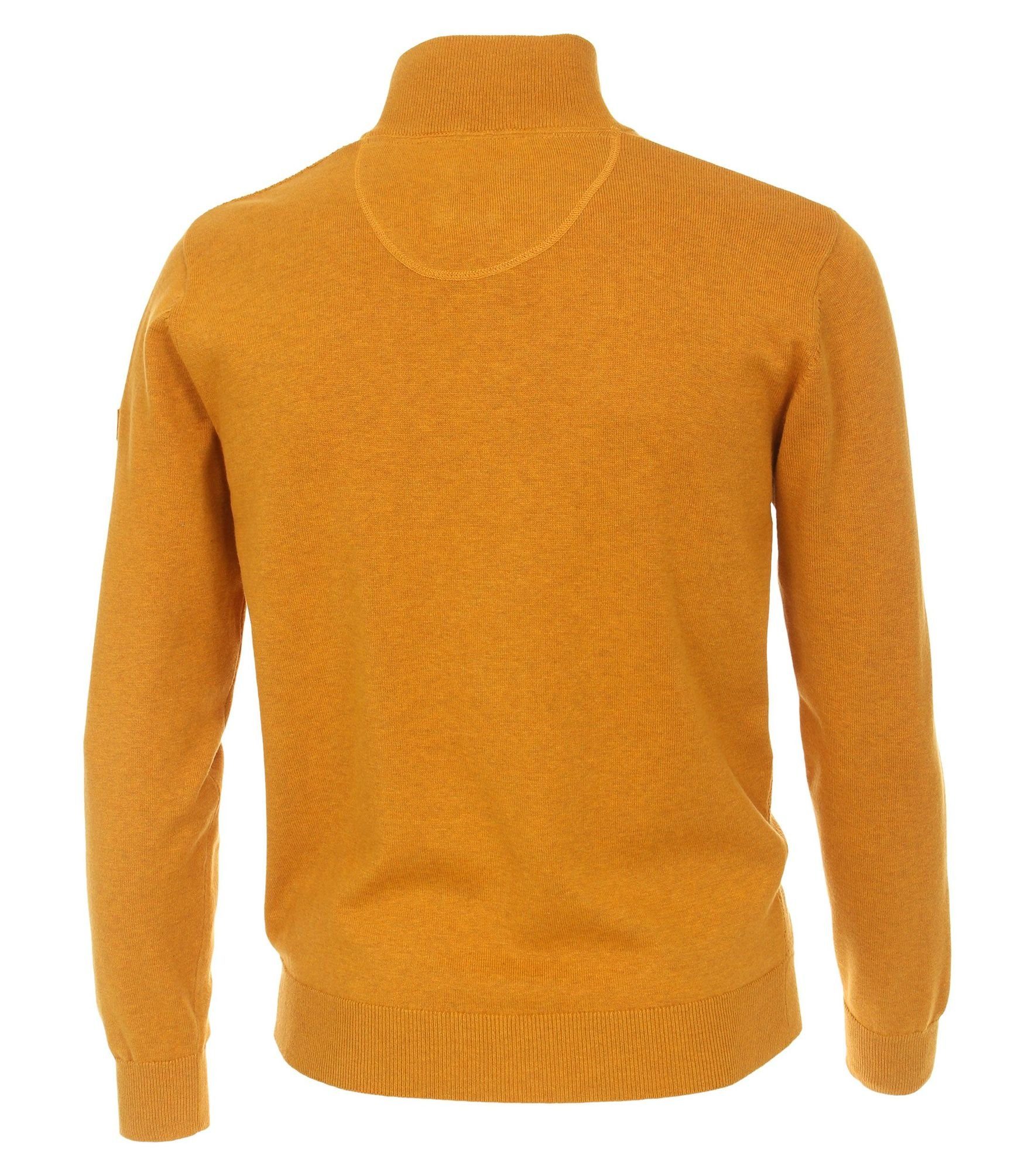 Redmond Troyer Sweatshirt Reißverschluss Gelb (400)