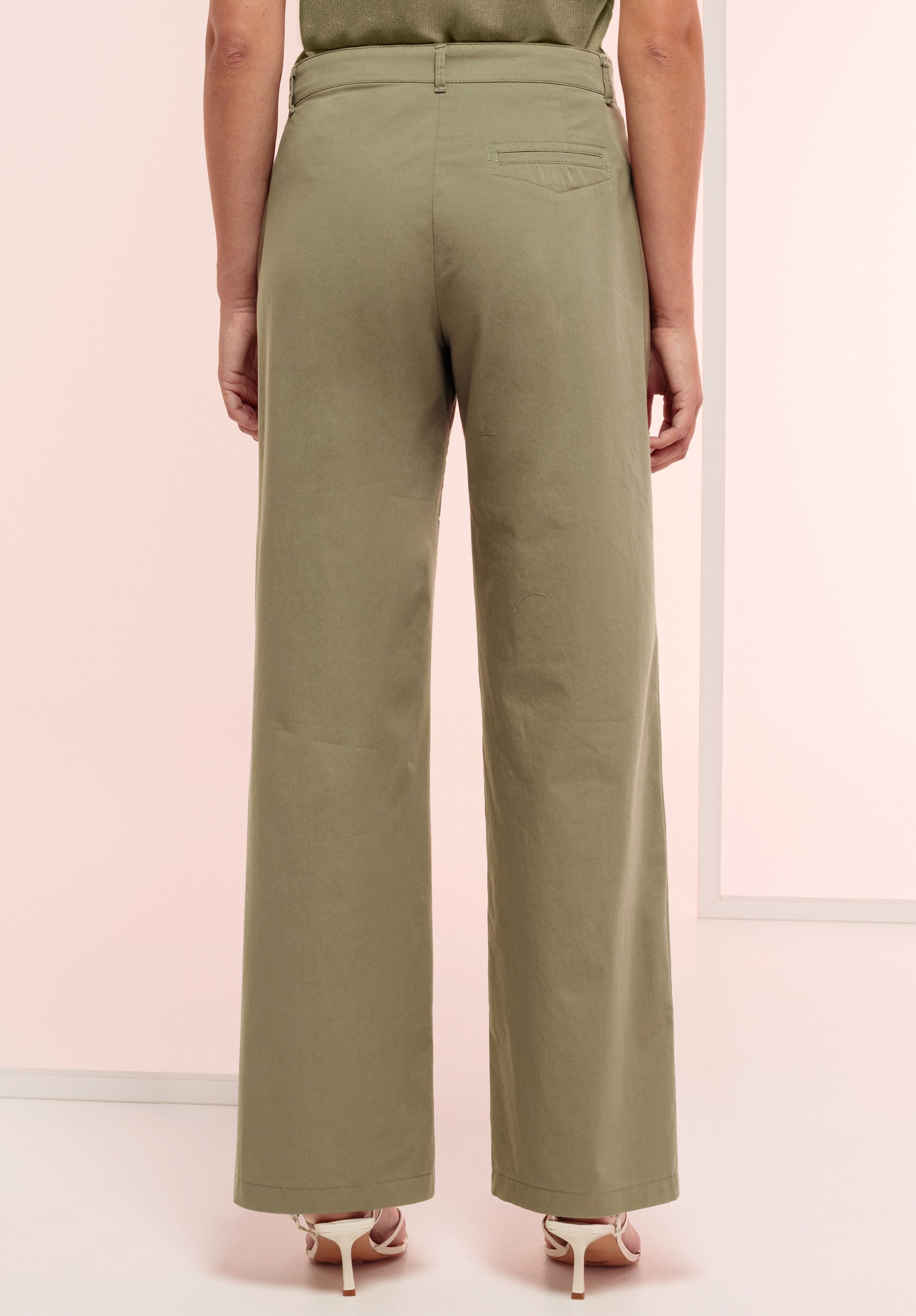 bianca Stretch-Hose MELBOURNE in cleanem Look mit seitlichen Eingrifftaschen – Bild 3 von 5