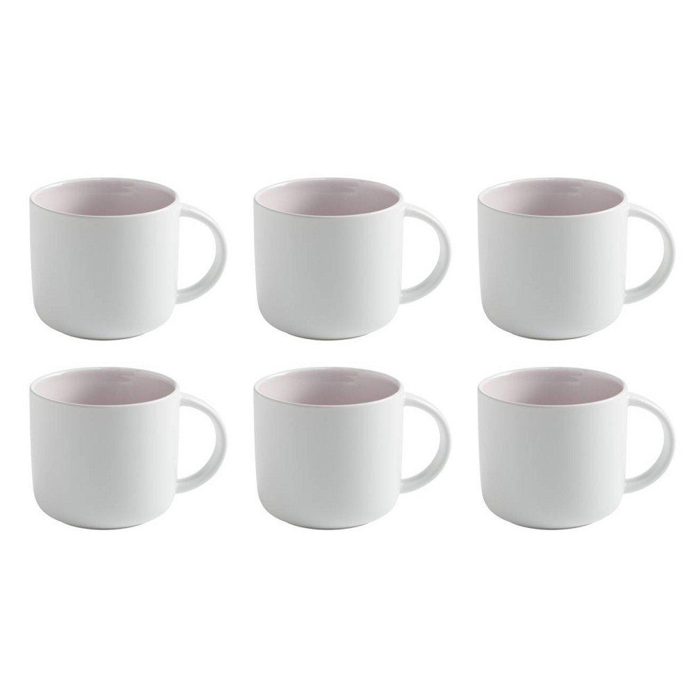 Maxwell & Williams Tasse Tint, Porzellan, Rosa L:13cm B:9.5cm H:8.5cm Porzellan