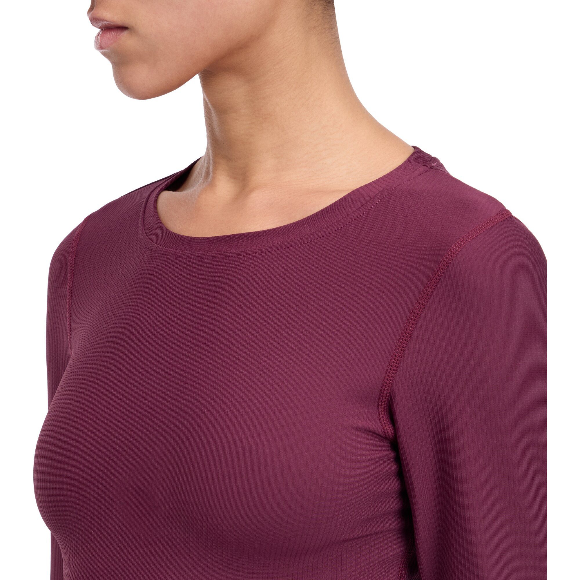 Energetics Langarmshirt Da.-T-Shirt Olene LS W RED WINE günstig online kaufen