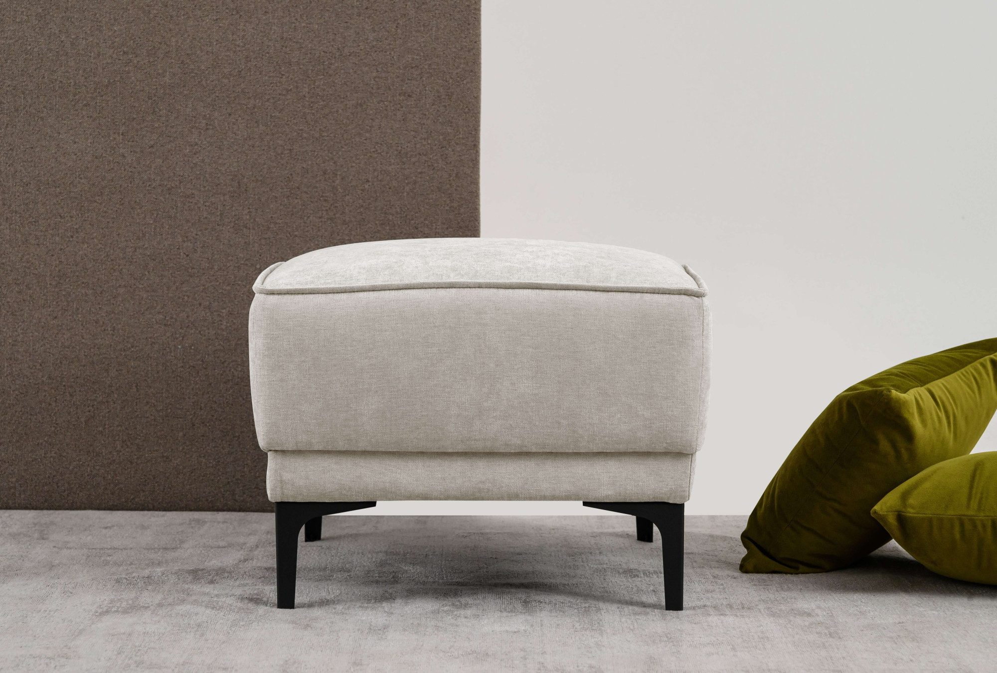 OTTO home Hocker Oland Struktur fein Polsterhocker