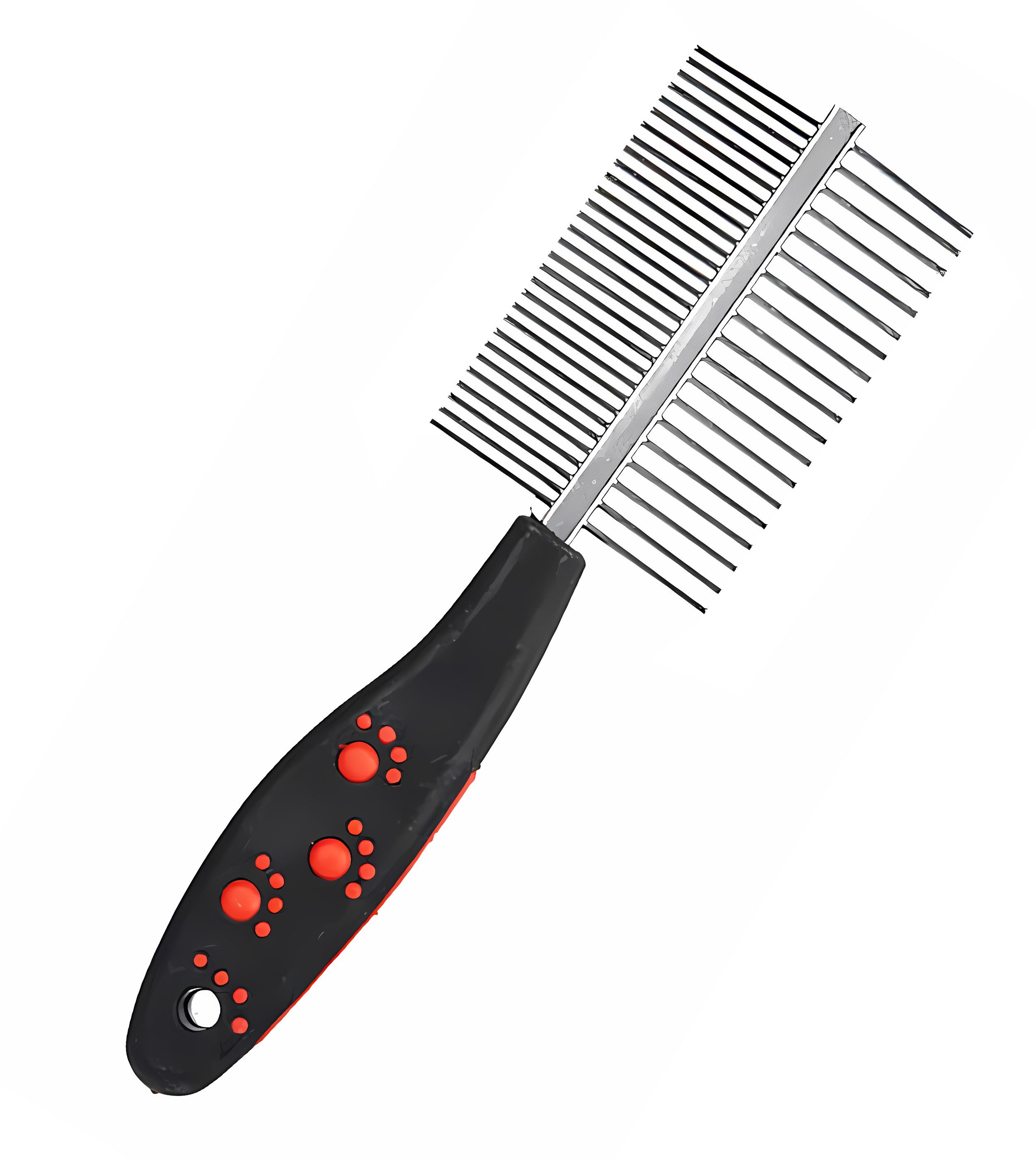 Mascow Fellkamm FELLKAMM 21cm Tierkamm Hundekamm Katzenkamm Flohkamm 30 (Doppelkamm), Tierbürste Hunde Kamm Fellpflege