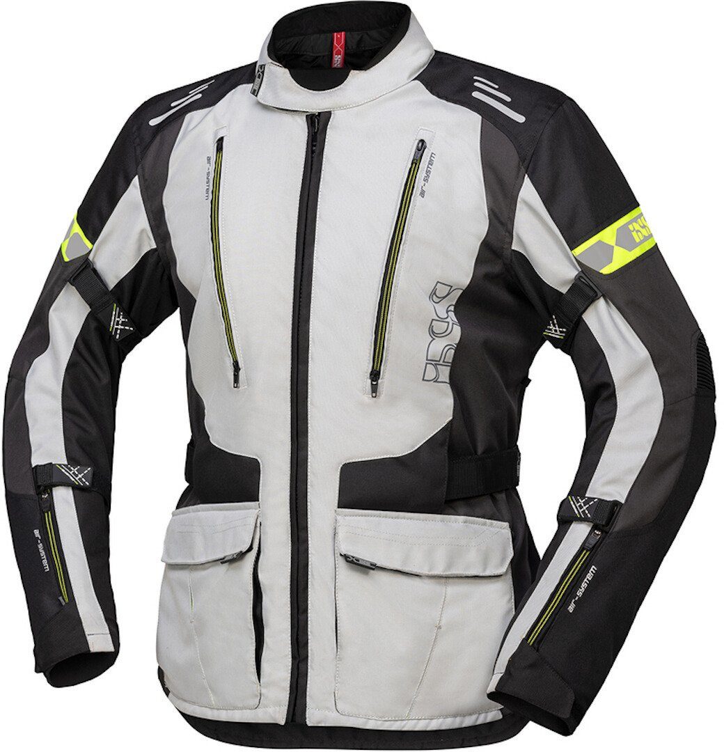 Grey/Black Light Motorradjacke Lorin-ST IXS Textiljacke Motorrad