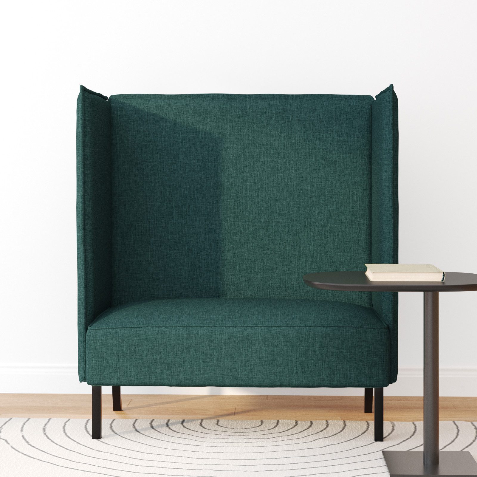 vidaXL Sofa Hochlehner Sofa Dunkelgrün 109x56x121 günstig online kaufen