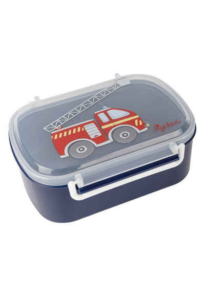 Sigikid Lunchbox Lunchbox Pausenbrot Brotzeit Snackdose Feuerwehr, Material außen: 100% Polypropylen, (1-tlg)