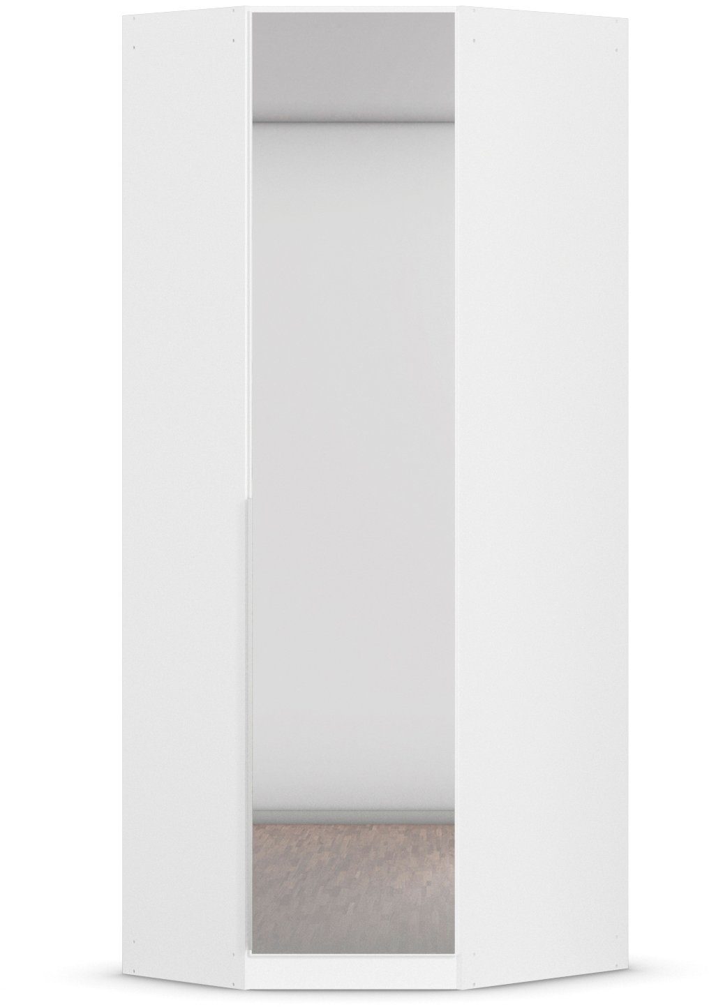 rauch Eckkleiderschrank Kleiderschrank Eckschrank Schrank Garderobe Ankleide MEMPHIS (Schenkelmaß: 87x74 oder 119x106 cm, Höhe 210 cm) …