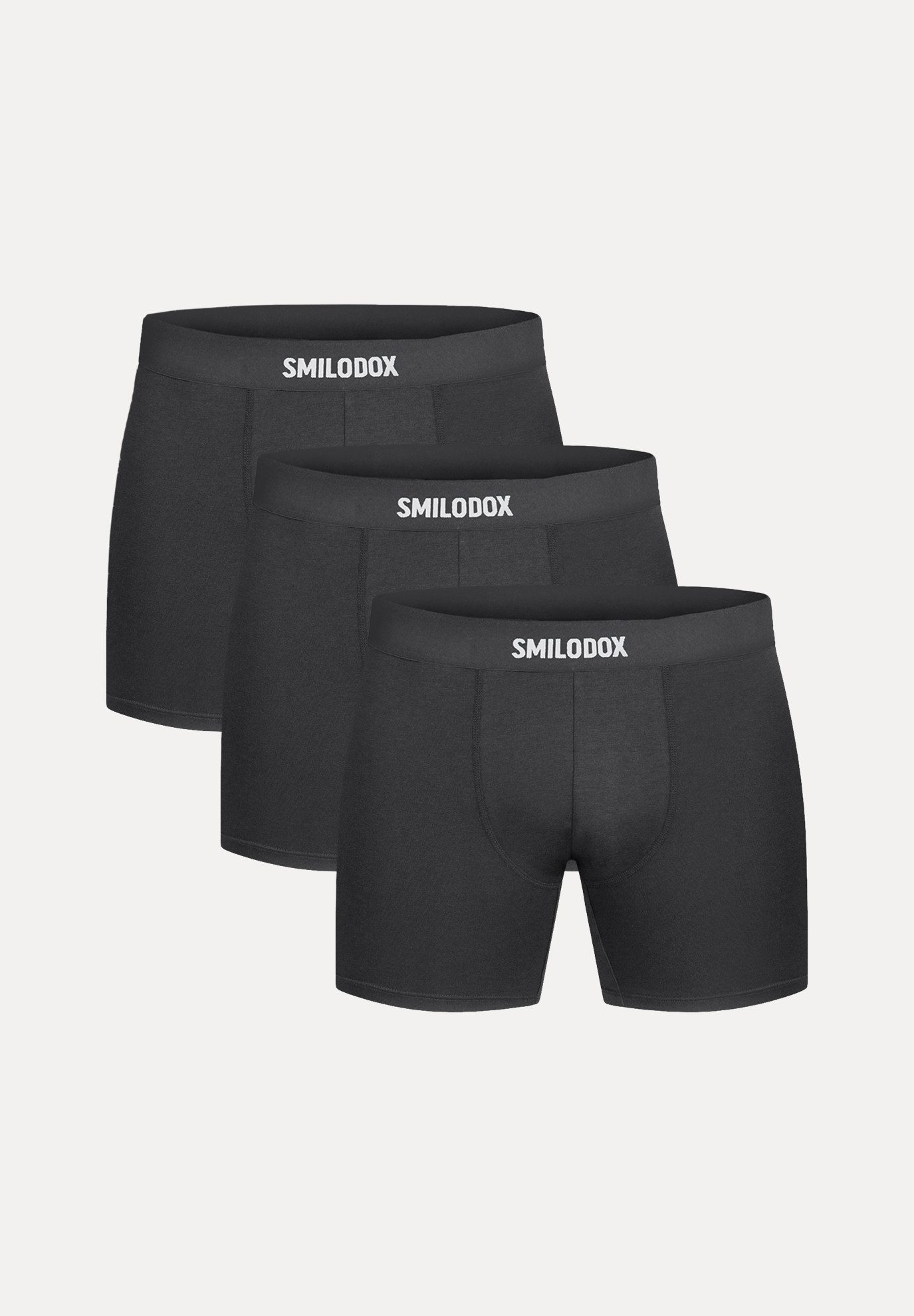 Smilodox Boxershorts Thoren, 3er Pack Unterhose, Baumwolle, Männer Unterwäsche Strech, Funktionswäsche, Quick Dry, Soft Touch