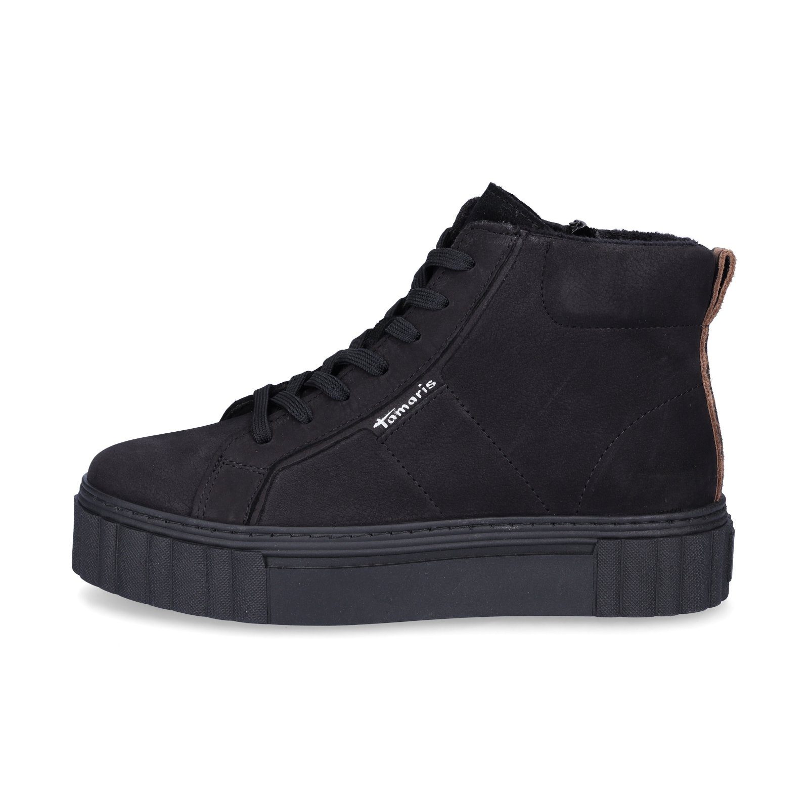 Tamaris Tamaris Damen Plateau Sneaker schwarz Sneaker