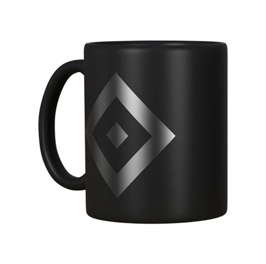 HSV Tasse Raute Schwarz, Keramik, 0,3l