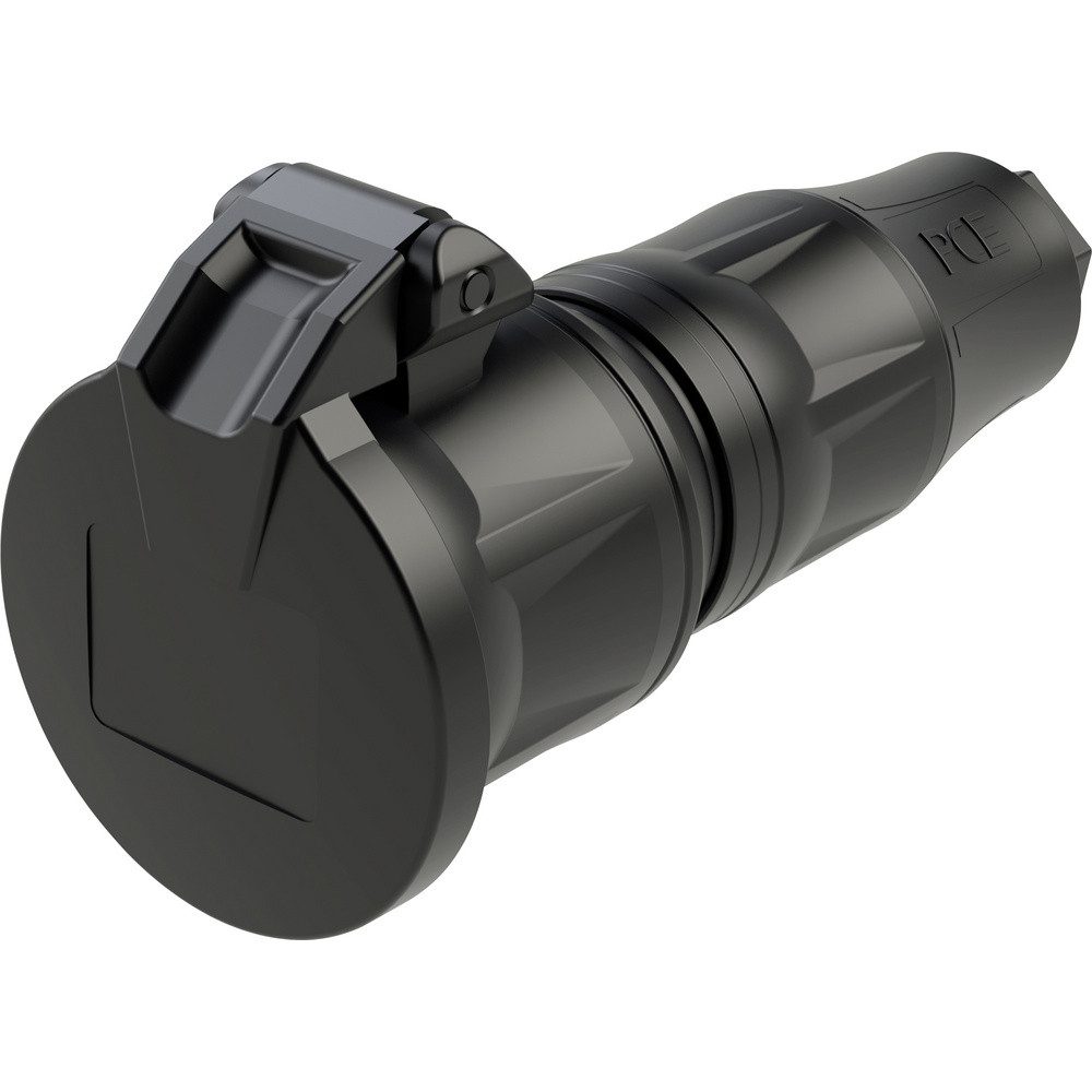 PC Electric PC Electric 25732-ssc Schutzkontaktkupplung Kunststoff 250 V Schwarz Steckernetzteil