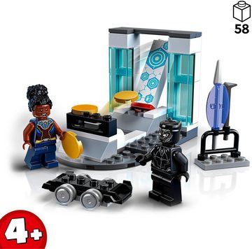 LEGO® Konstruktionsspielsteine Shuris Labor (76212), LEGO® Marvel, (58 St), Made in Europe