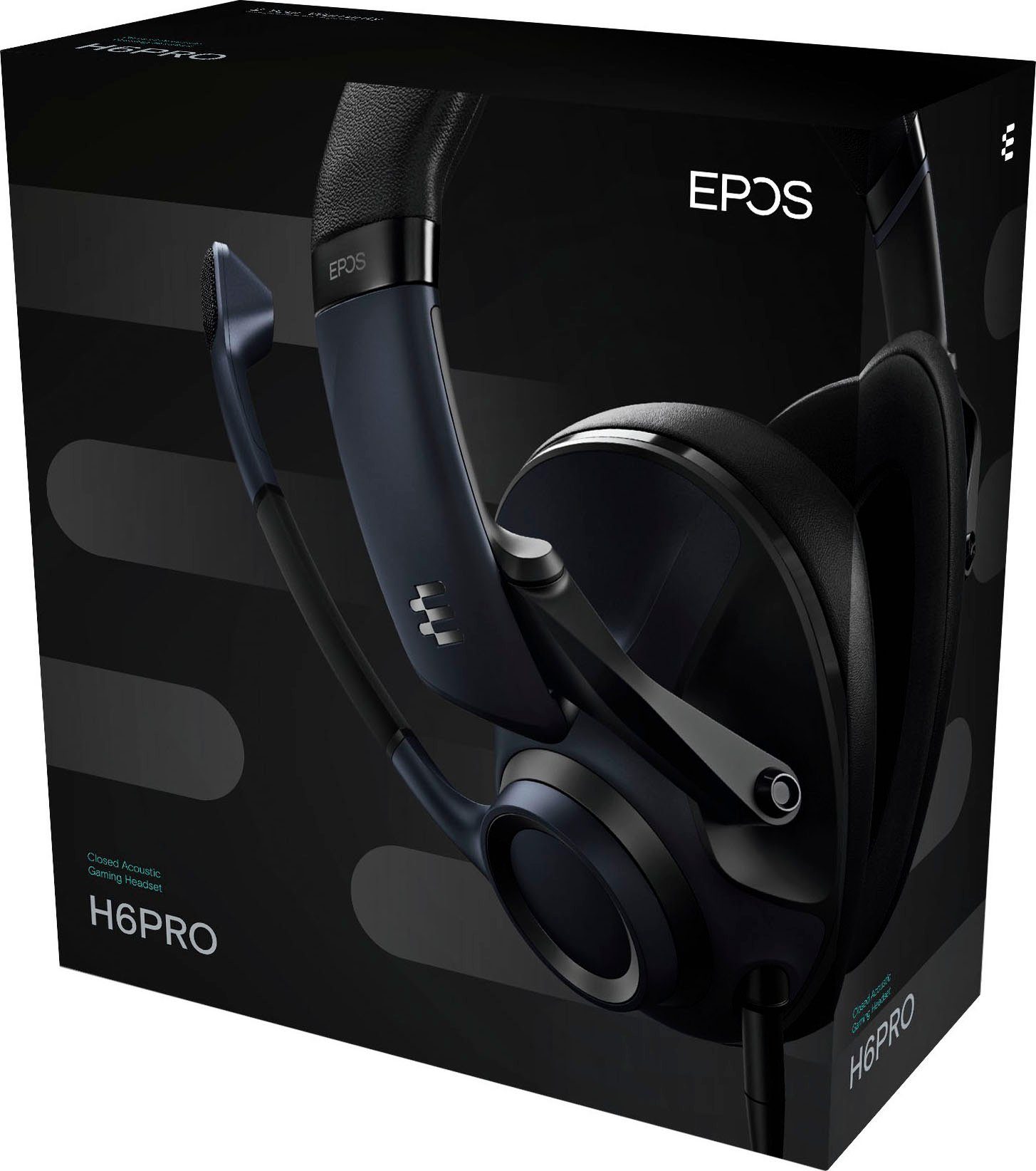 EPOS H6 Pro Closed Acoustic Gaming-Headset schwarz