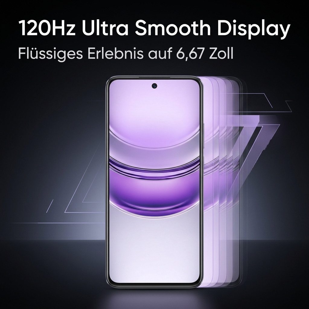 Realme 14X Smartphone 6,67" 120Hz Display, Dimensity 6300, 5000mAh Handy Smartphone (6,67 Zoll, 128 GB Speicherplatz, 50 MP Kamera, NFC, Stoßfest IP64, 6+128GB, Karbonschwarz)
