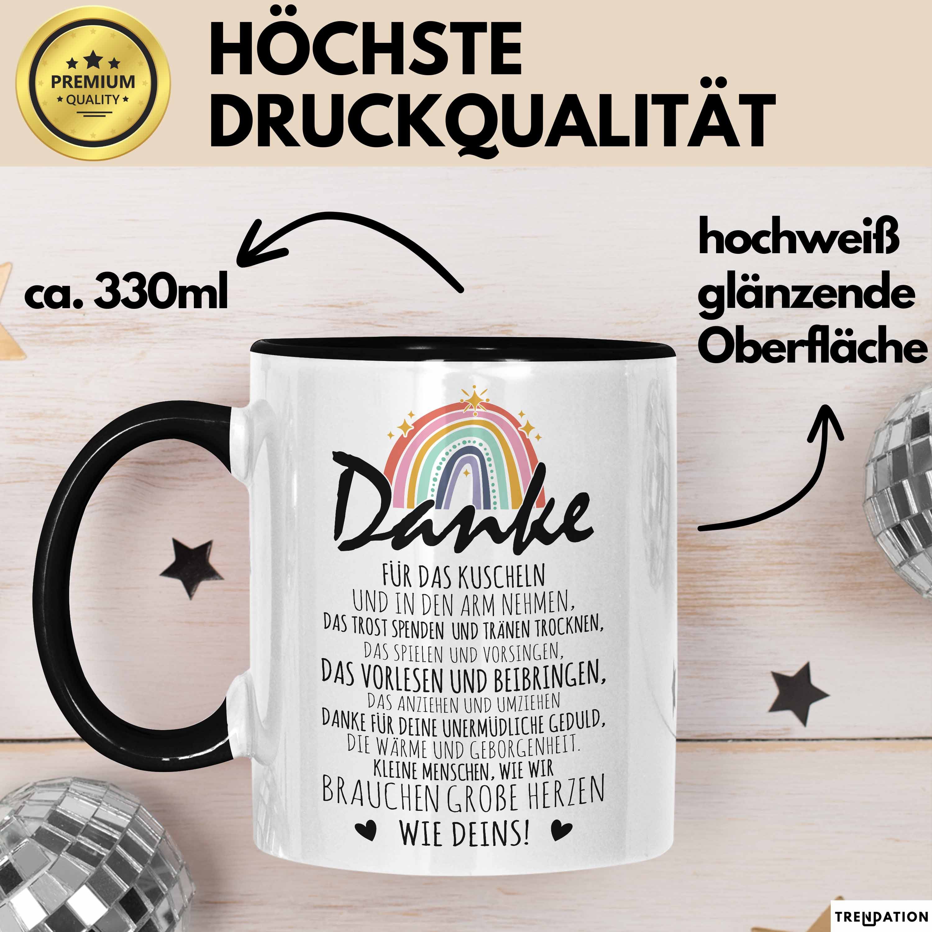 Trendation Tasse Erzieherin Abschiedsgeschenk Tasse Abschied Kindergarten Geschenkidee