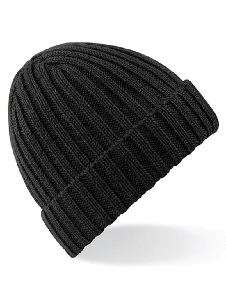 Beechfield® Strickmütze Damen Wintermütze Winter Mütze Beanie Grober Ripp-Strick