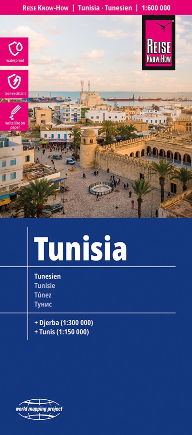 Reise Know-How Landkarte Tunesien / Tunisia (1:600.000) / diverse