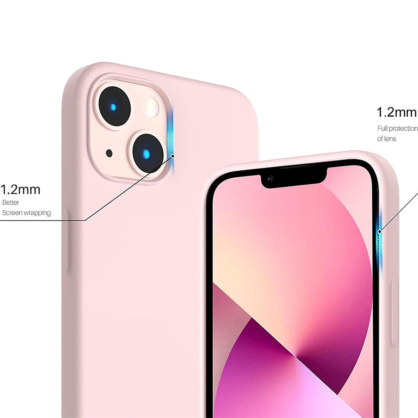 CoolGadget Handyhülle Silikon Colour Series Slim Case für Apple iPhone 15 6,1 Zoll, Hülle weich Handy Cover für iPhone 15 Schutzhülle – Bild 2 von 5