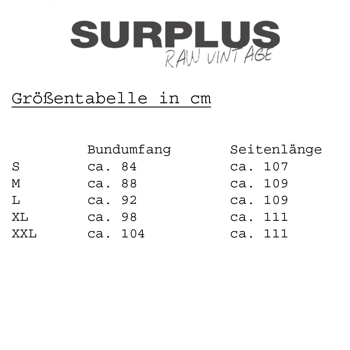 Surplus Raw Vintage Cargohose BAD BOYS PANTS Cargohose Hose Trousers beige