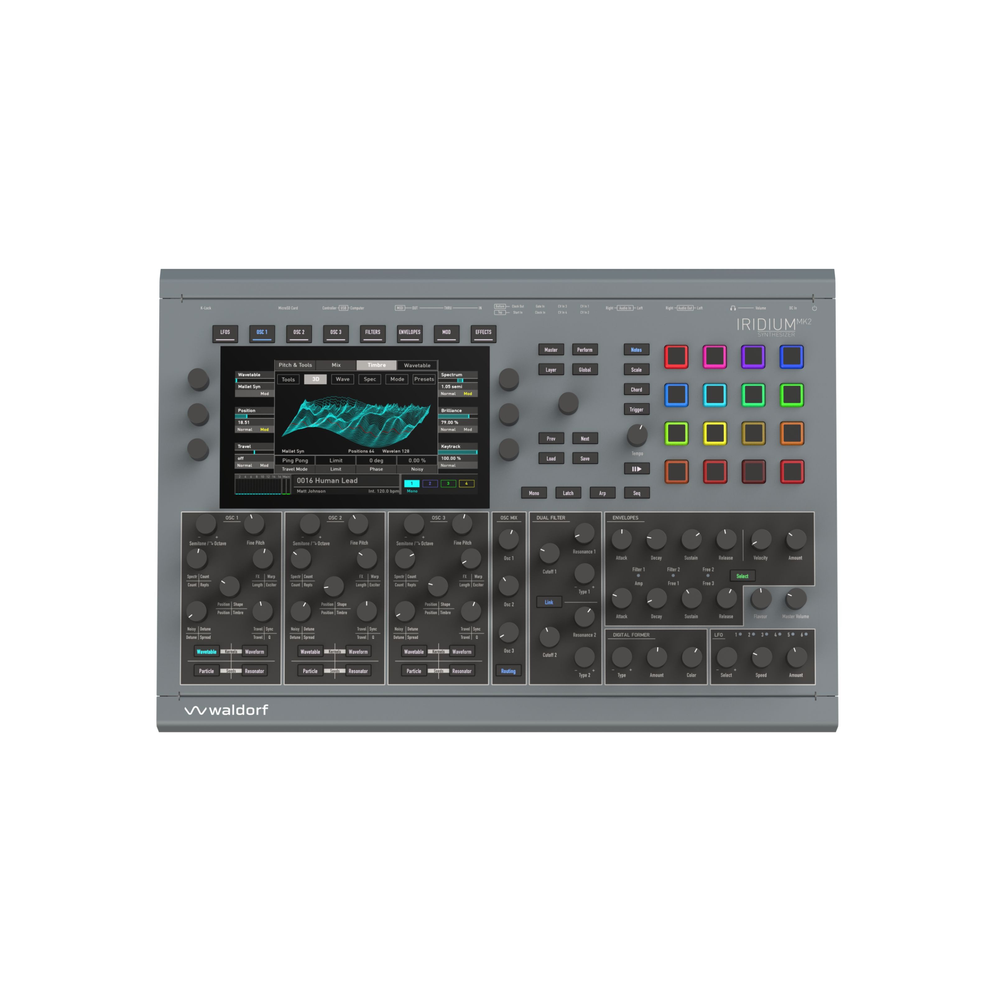 Waldorf Synthesizer (Synthesizer, Digital Synthesizer), Iridium Desktop Mk2 - Synthesizer