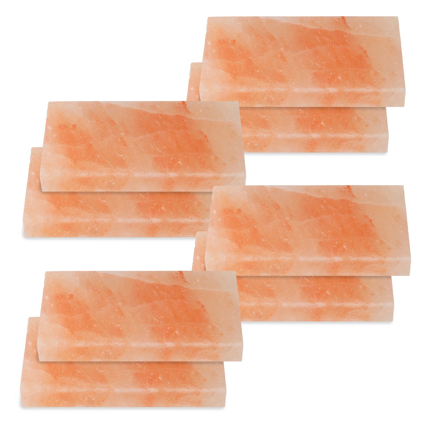 Grill-Salzstein 10X Mahlzeit Yakiniku Grillstein Hochwertiger Grillfliese 20x10x2,5cm