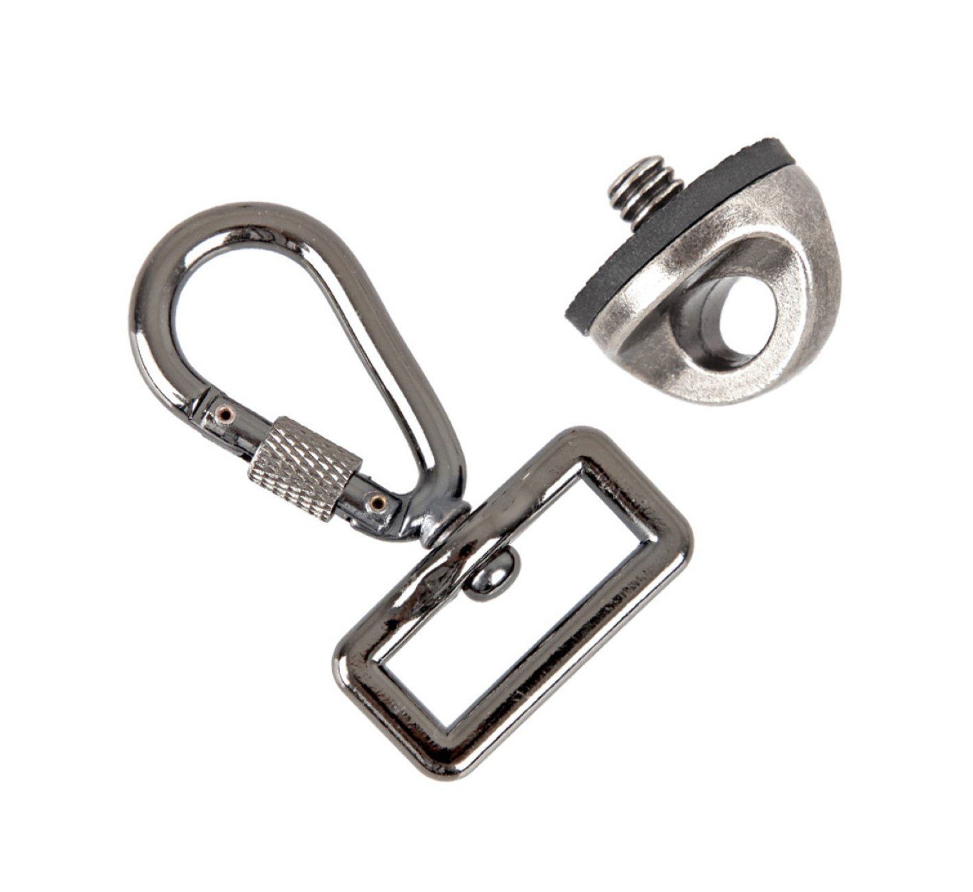 ayex Kameratasche 2x Karabinerhaken mit Adapter-Schraube für Kameragurt 1/4 Zoll