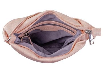 Prato Umhängetasche LM Reißverschluss Tasche Kragen M (1-tlg), Stroh-Look