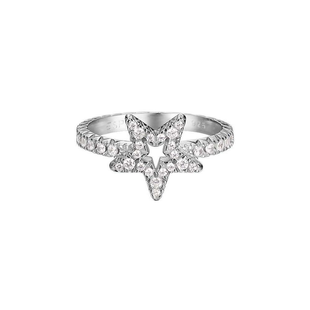 Fingerring Ring Damen 925er Sterling-Silber Gr. 56 (17,8mm) ESRG92001A180