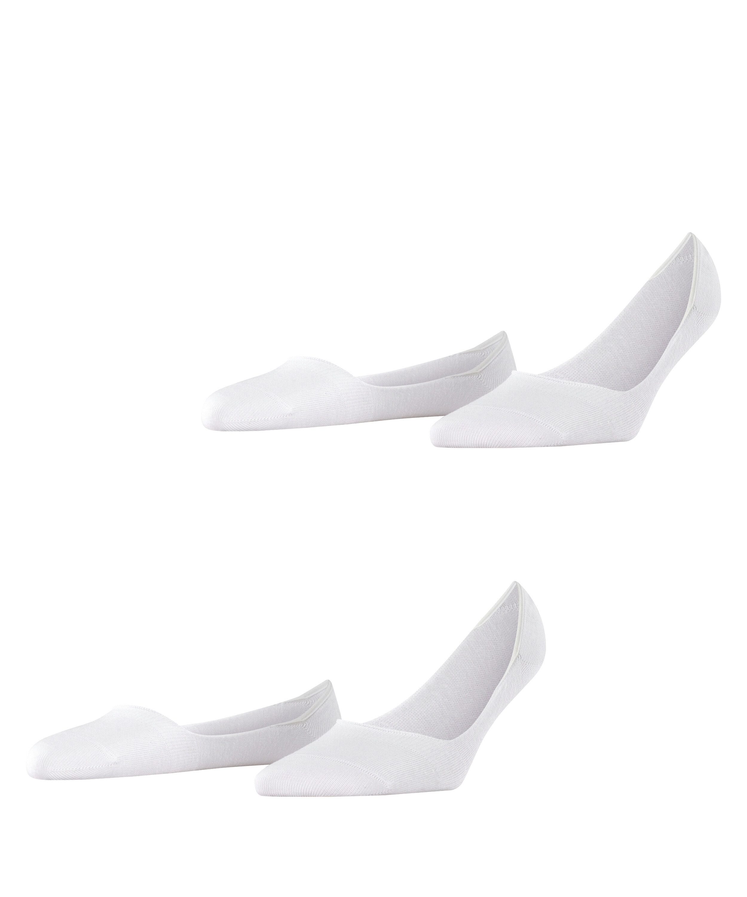 Esprit Füßlinge Cotton (2 Paar) elegant, verstärkt und aus weicher Baumwolle, dünn, anti-slip