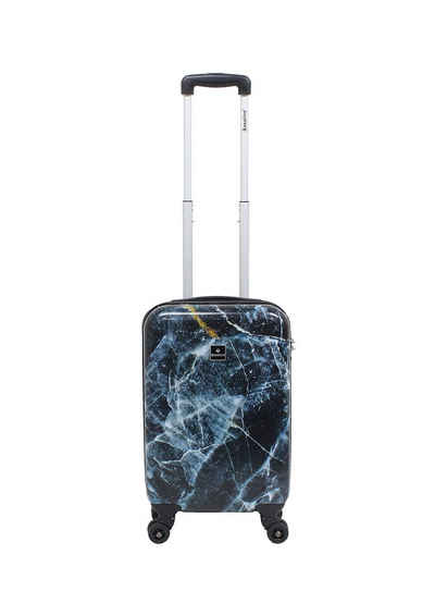 Saxoline® Koffer Marble, mit integriertem Zahlenschloss