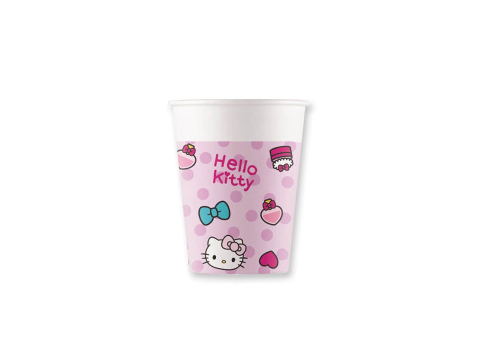 Sonic Partybecher – 8 Stück, Je 200 Ml, Bunt, Für Geburtstag Oder Feier