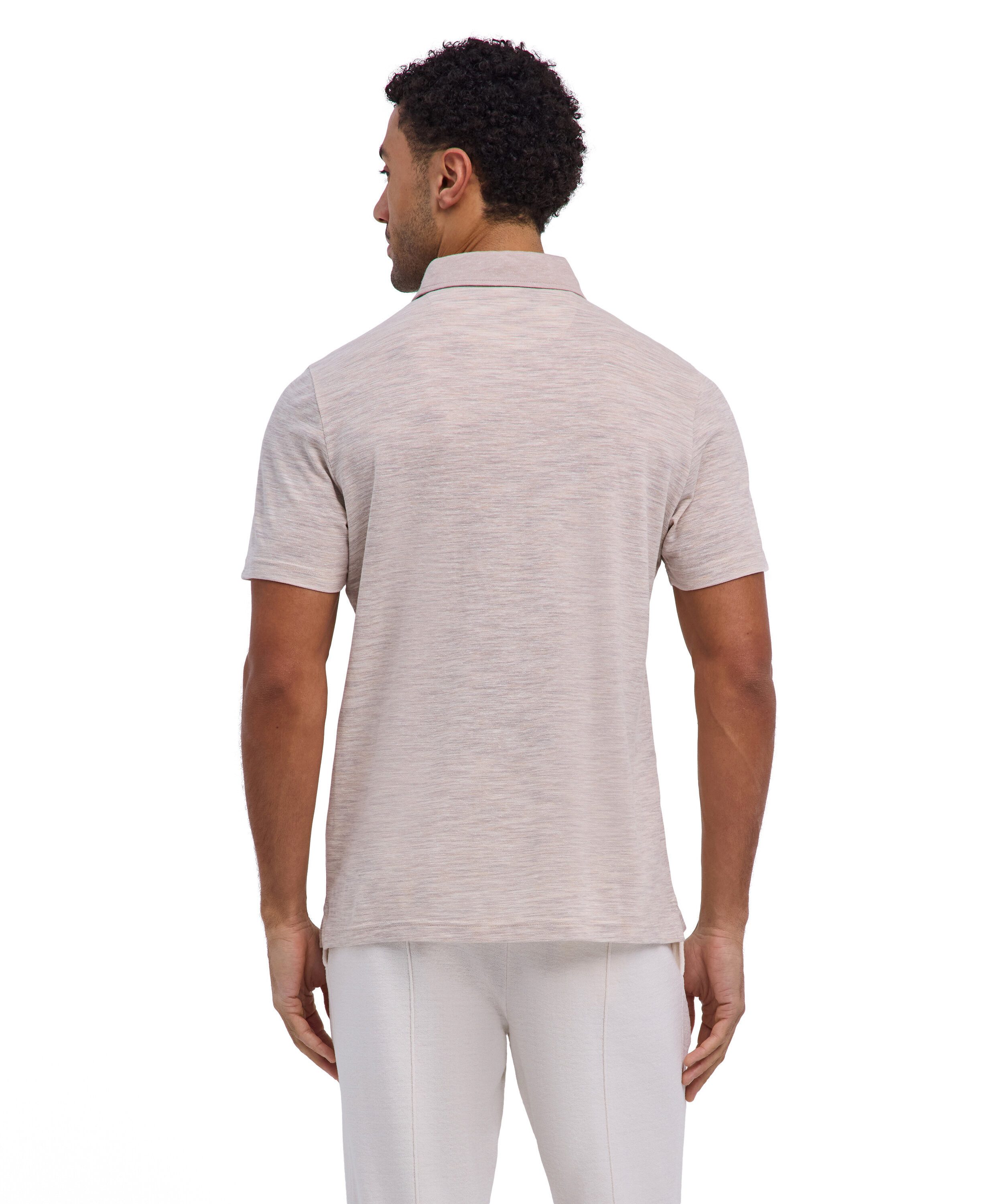 FALKE Poloshirt Cotton Linen Polo Shirt (1-tlg., 1)