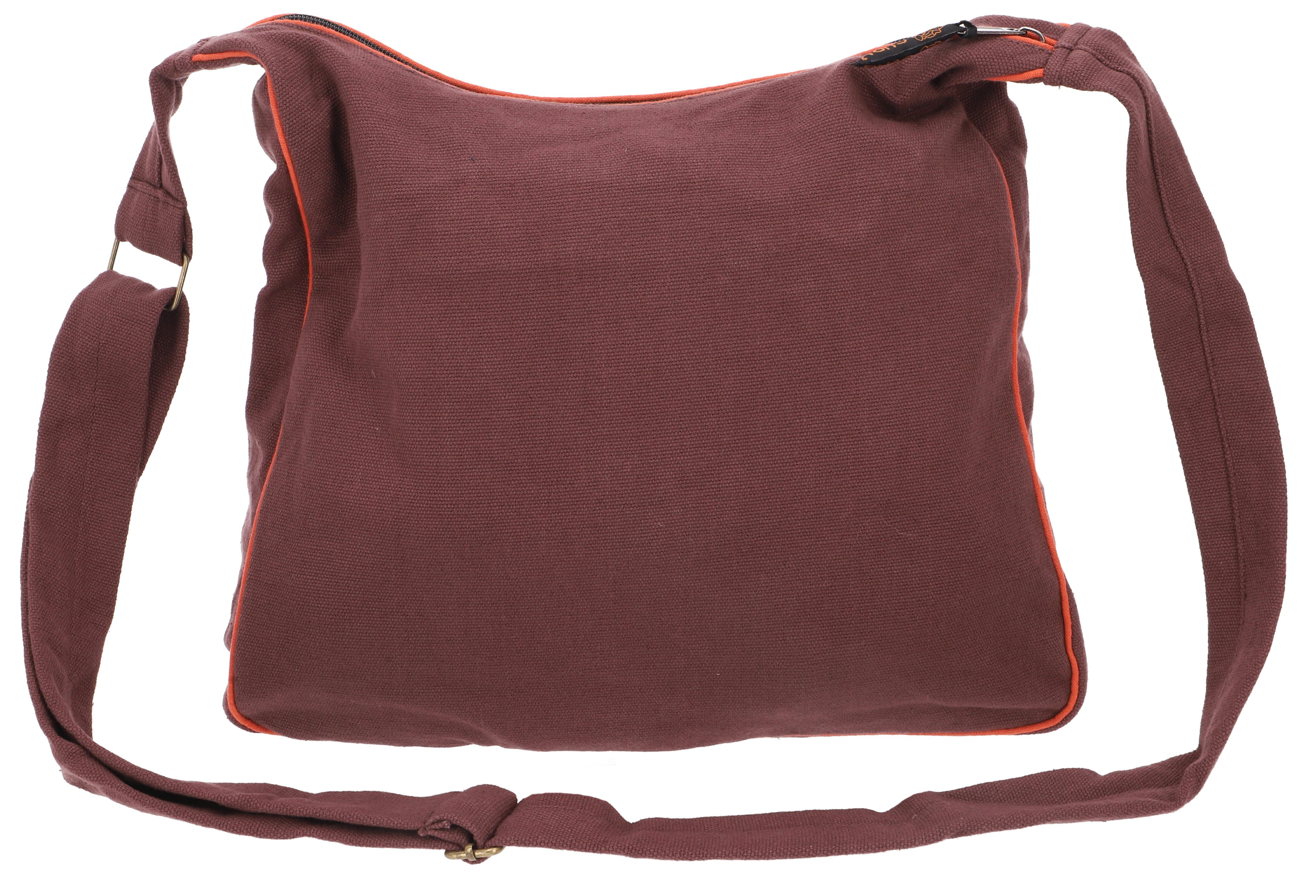 Guru-Shop Schultertasche Boho Schultertasche, bestickter Schulterbeutel.. günstig online kaufen