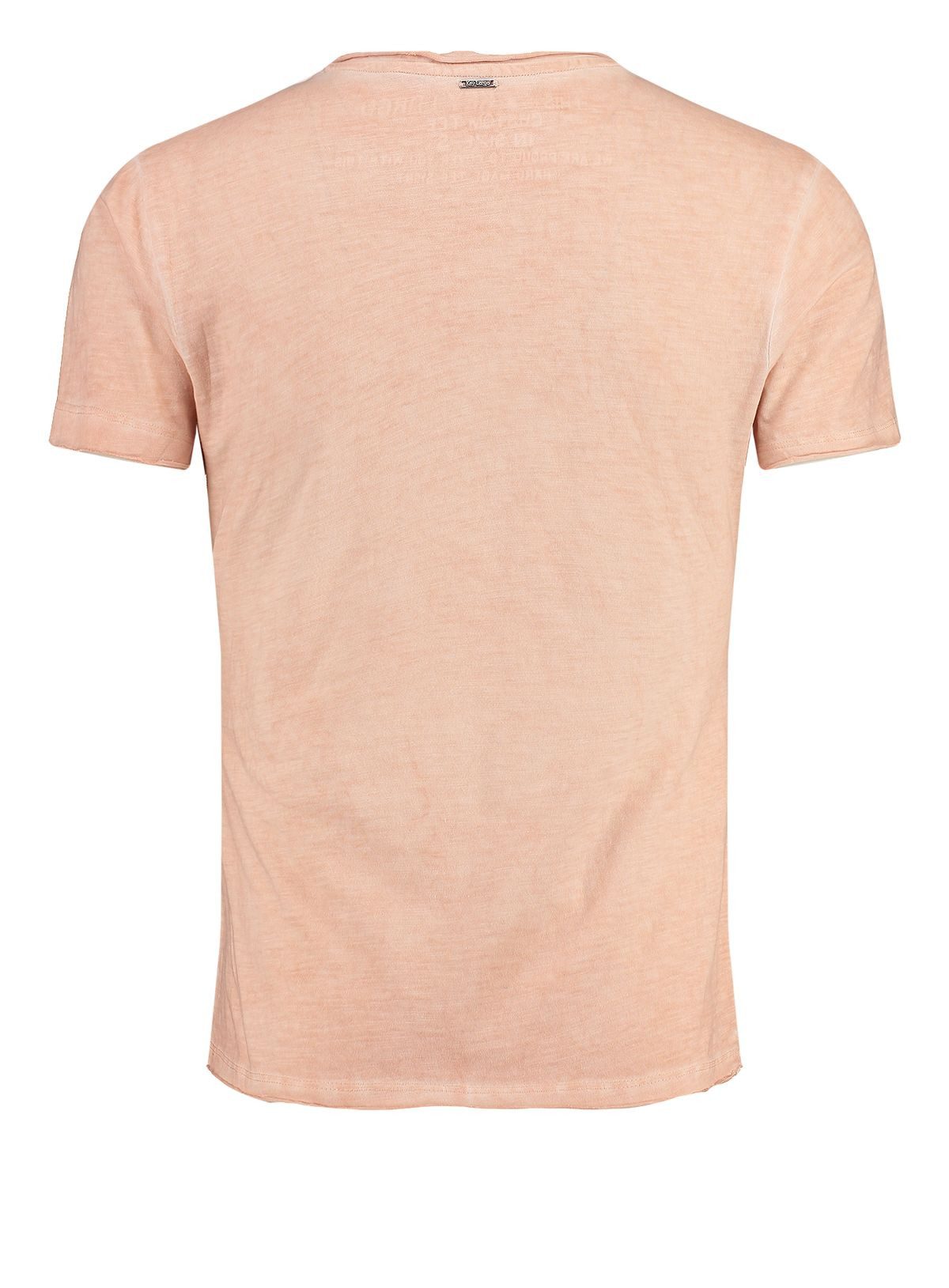 Key Largo Henleyshirt Lemonade vintage Look uni Basic MT00122 mit Knopfleis günstig online kaufen