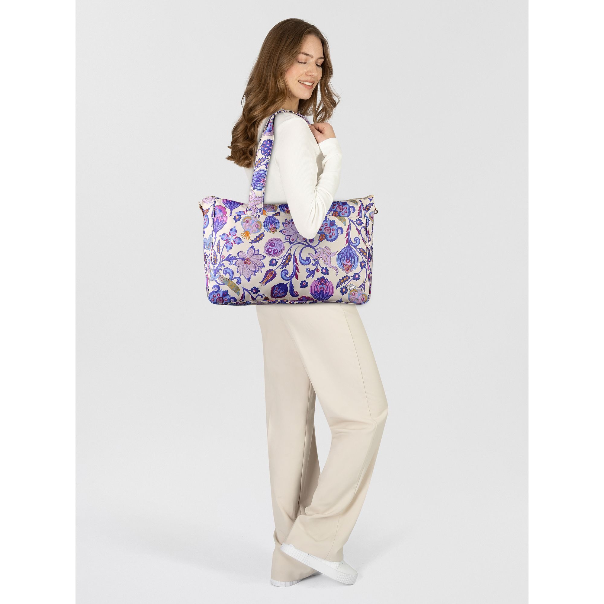 Oilily Shopper Sapphire Chintz, Polyester