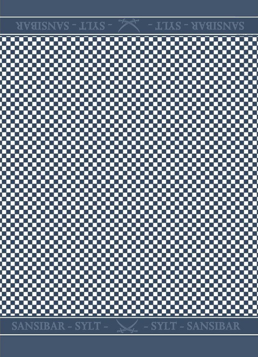 Sansibar Sylt Geschirrtuch Geschirrtuch, 50x70 Motive Jacquardgewebe, Geschirrtücher-Set, zwei Qualität, 50x70 3-tlg, Premium 100% Baumwolle, zwei blau 3x verschiedene (Set, Designs), cm, cm, verschiedene