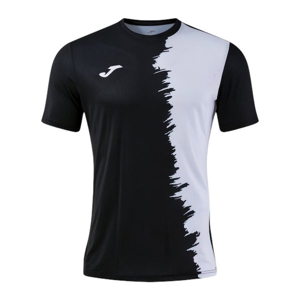 Joma T-Shirt Picacho City (leicht, elastisch Material) schwarz/weiss Herren