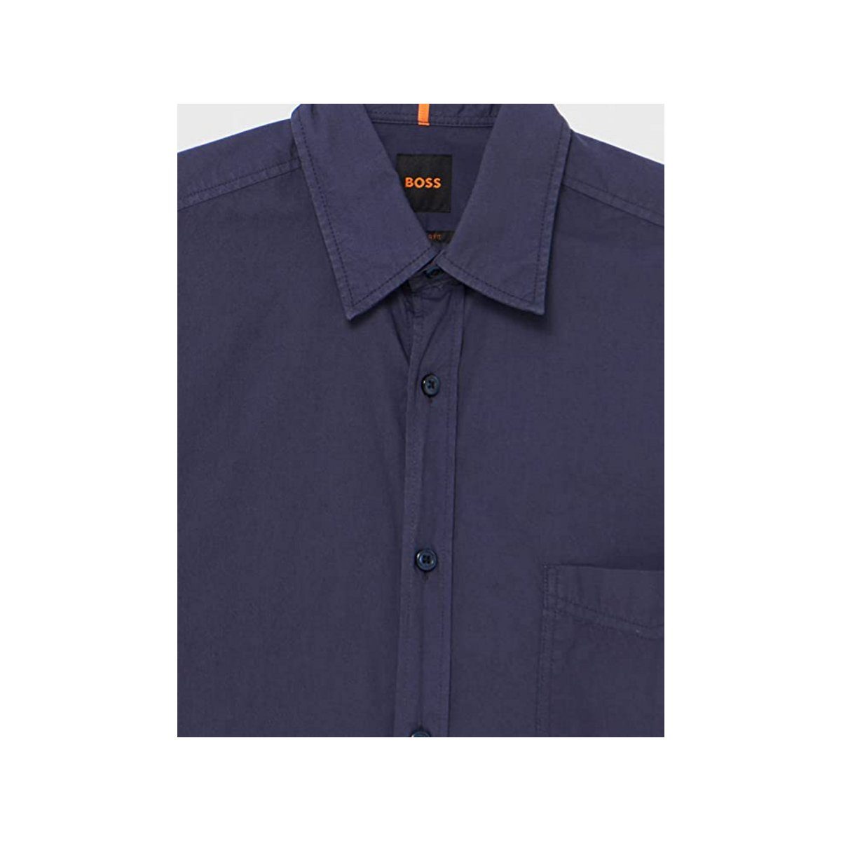 regular (1-tlg) marineblau HUGO T-Shirt fit