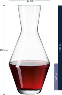 LEONARDO Karaffe PUCCINI, Kristallglas, 1000 ml