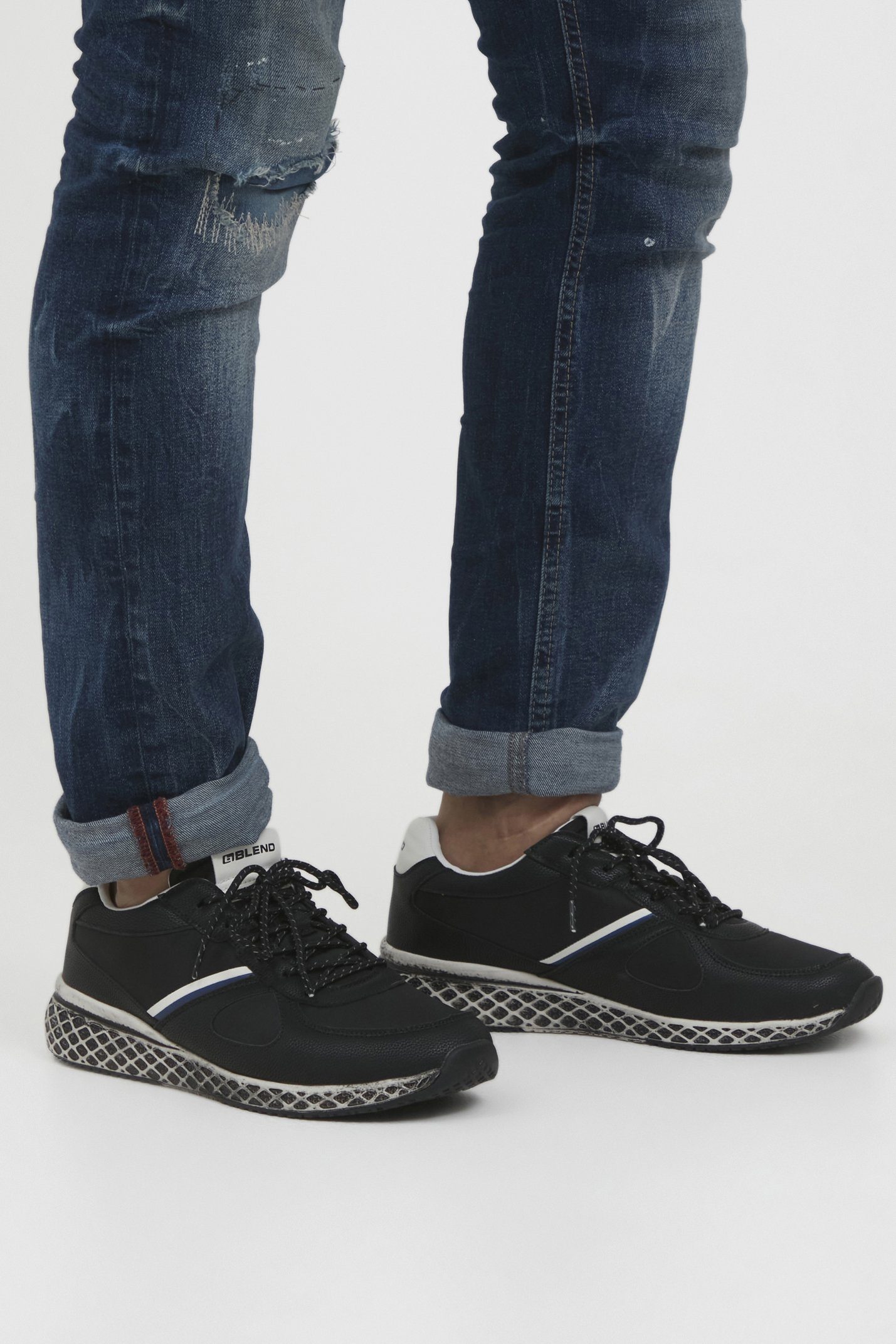 Blend BHFootwear Sneaker Sportliche Sneaker mit gemusterter Sohle