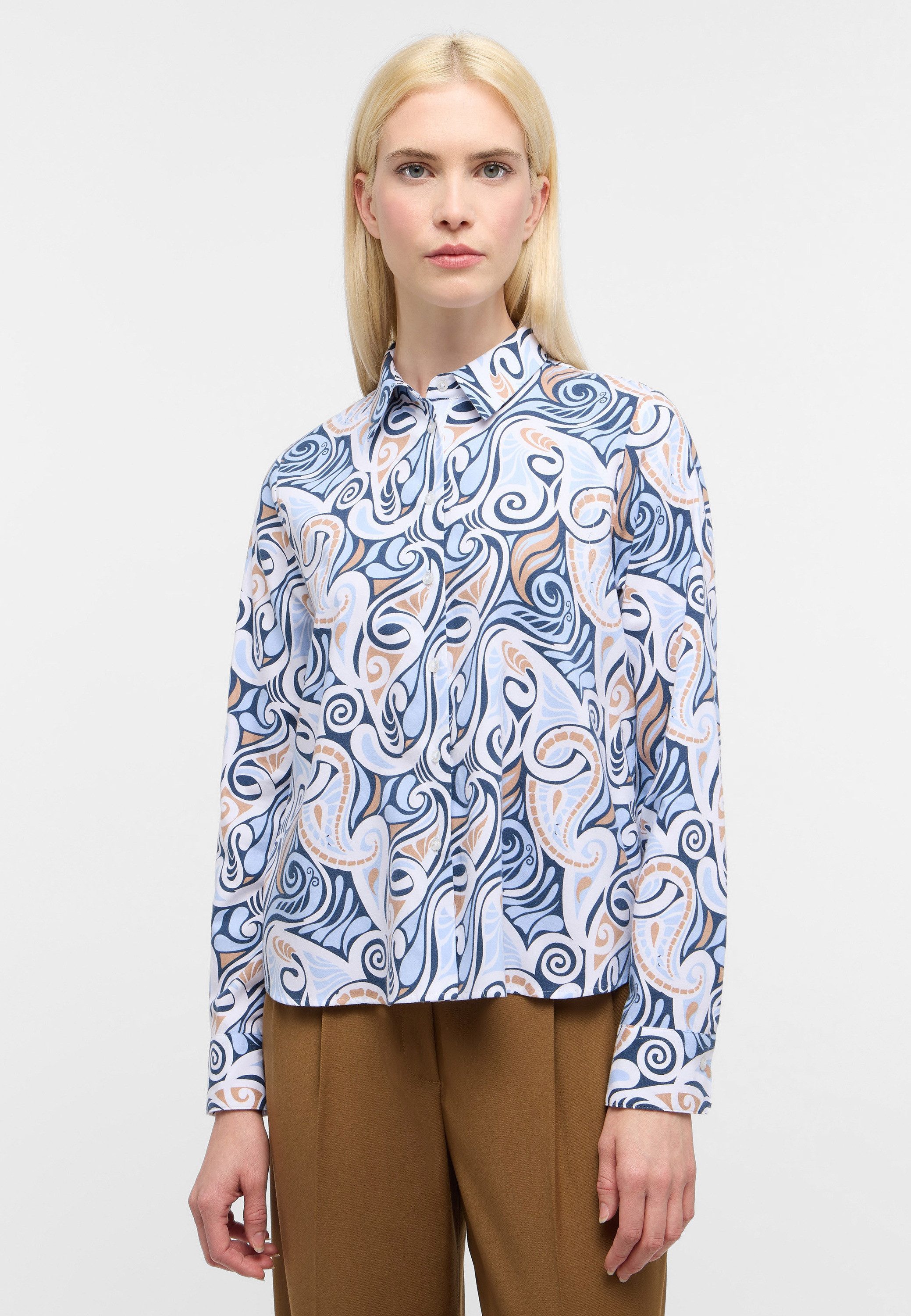 Eterna Hemdbluse LOOSE FIT EASY IRON (bügelleicht) günstig online kaufen