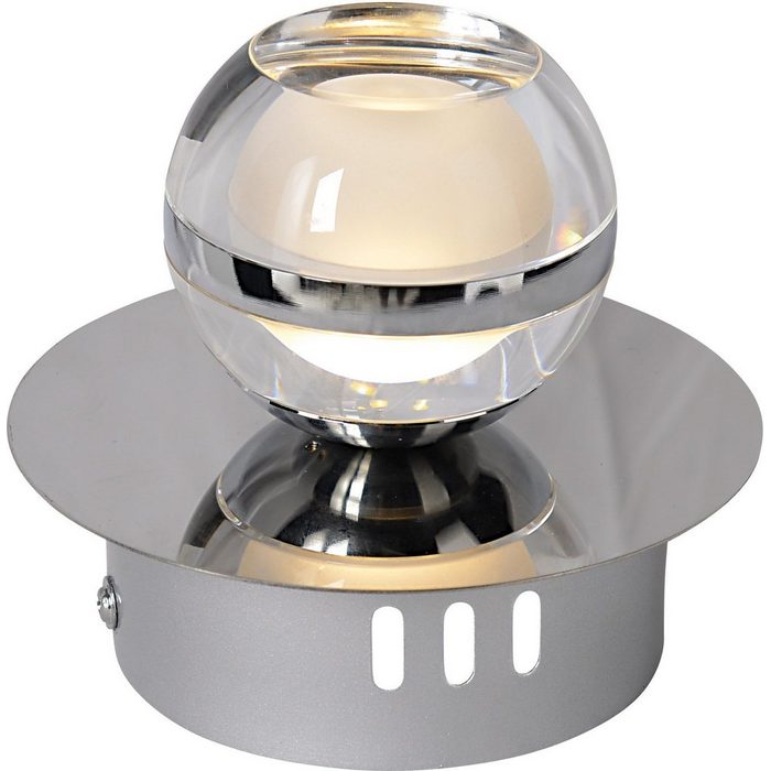 näve LED Wandstrahler Sphere LED fest integriert Warmweiß
