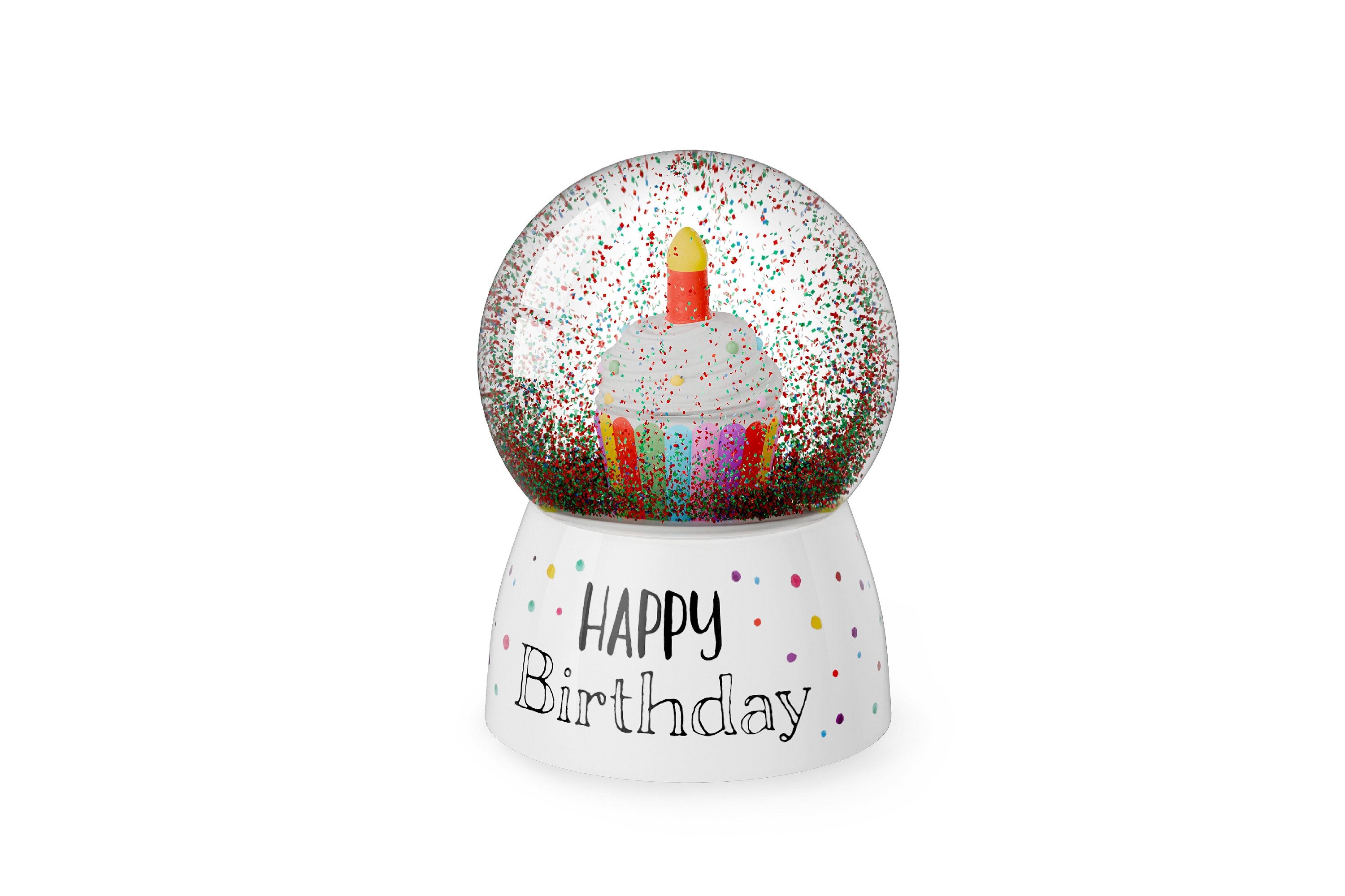 La Vida Schneekugel Schneekugel Glitzerkugel für Dich) Geschenk la vida Torte 7002241