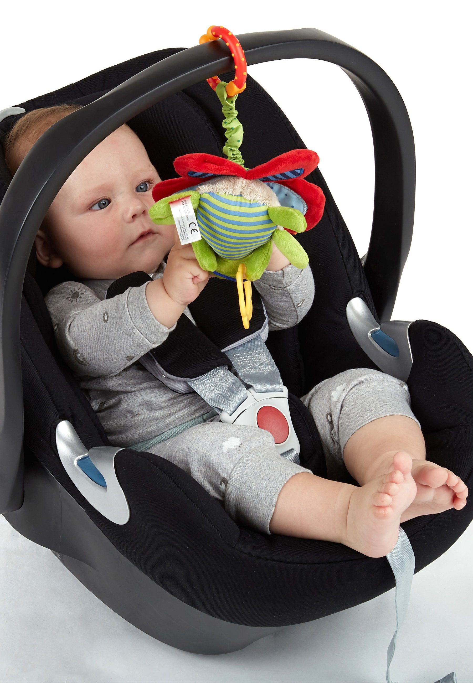 Sigikid Kinderwagenanhänger Anhänger Schmetterling, 7 senses für Babys Unisex (1-tlg)