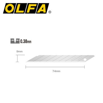 Olfa Cuttermesser SAC-1 Cuttermesser mit 30° spitzen Klingen - mit rostfreiem Edels.Gr.