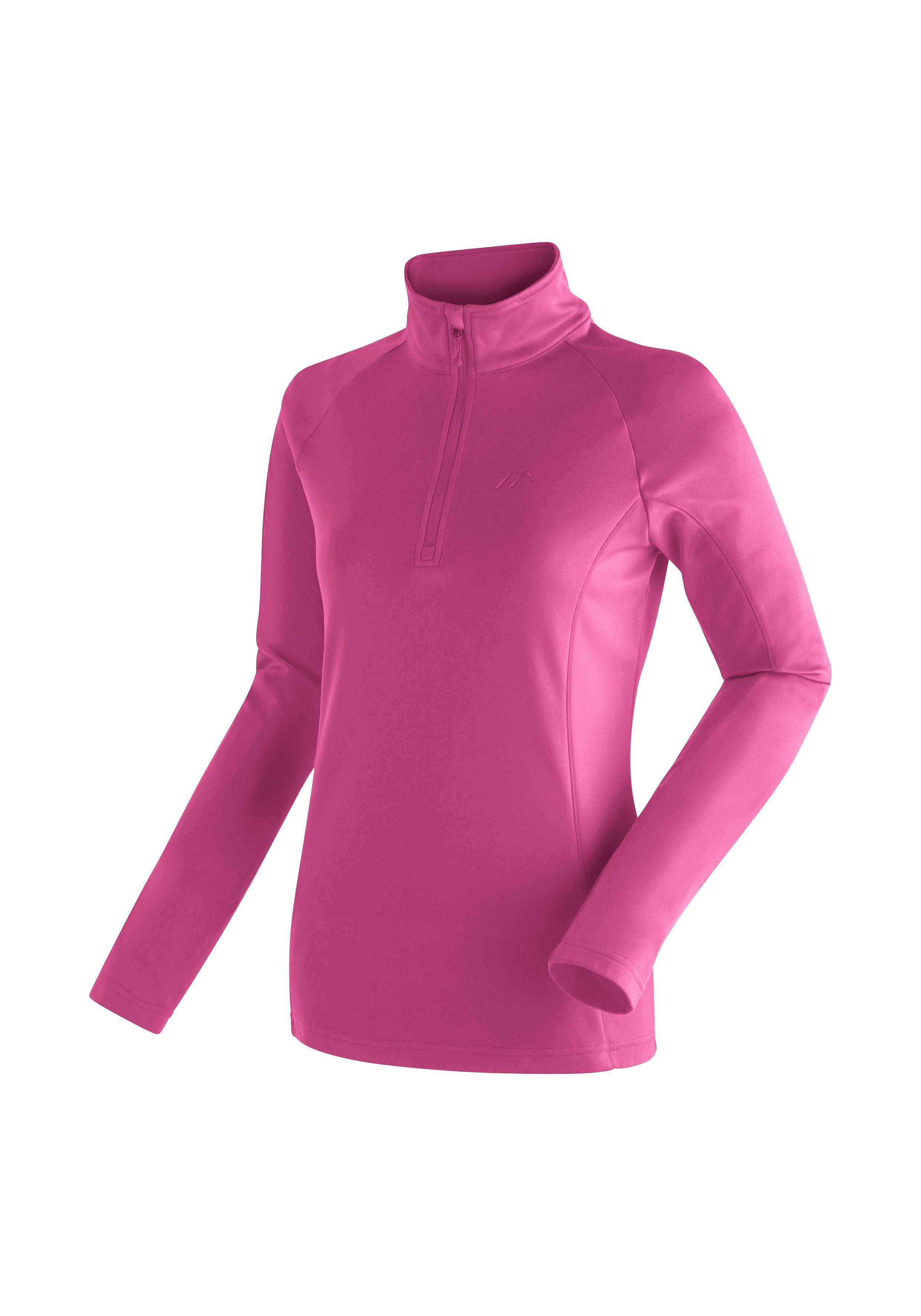 Maier Sports Fleecepullover "Eva", Damen Fleece, funktioneller Midlayer, Ha günstig online kaufen